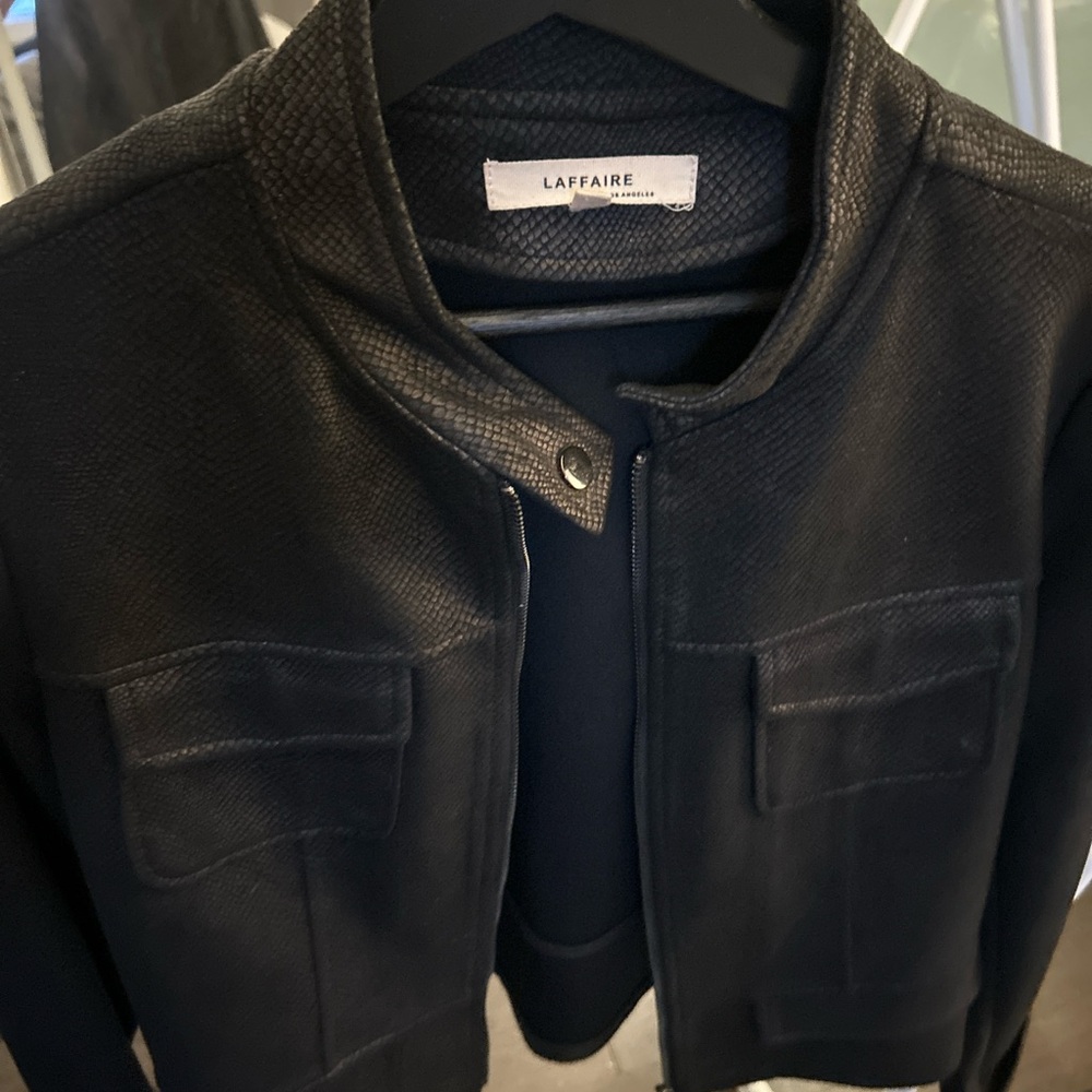 Black Textured Jacket
